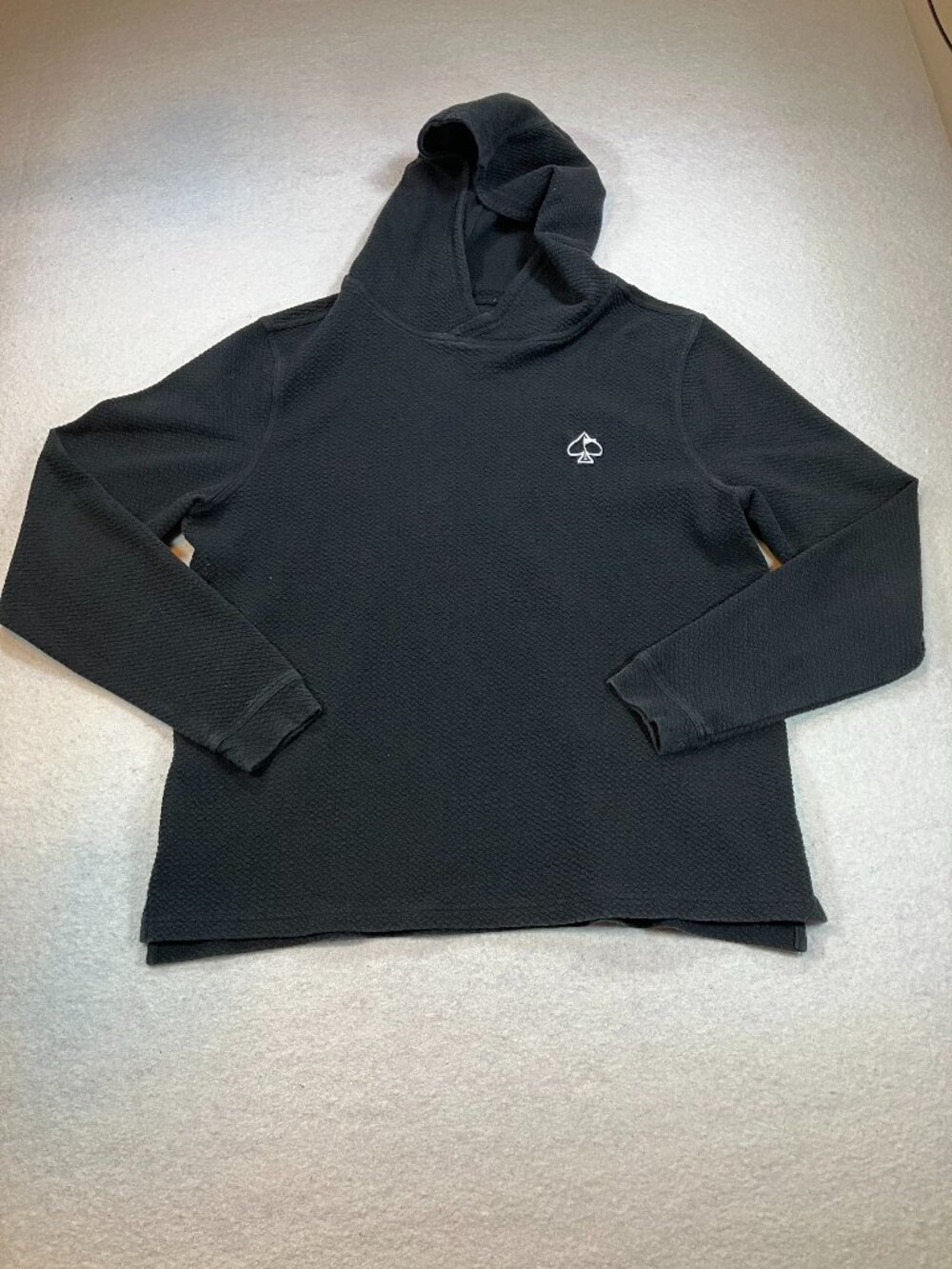 Pins and Aces Golf Co. Hoodie Black‎ Mens M